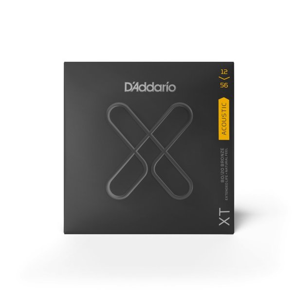 D'Addario XTABR1256, Strenges�t Western XT Bronze 012-056